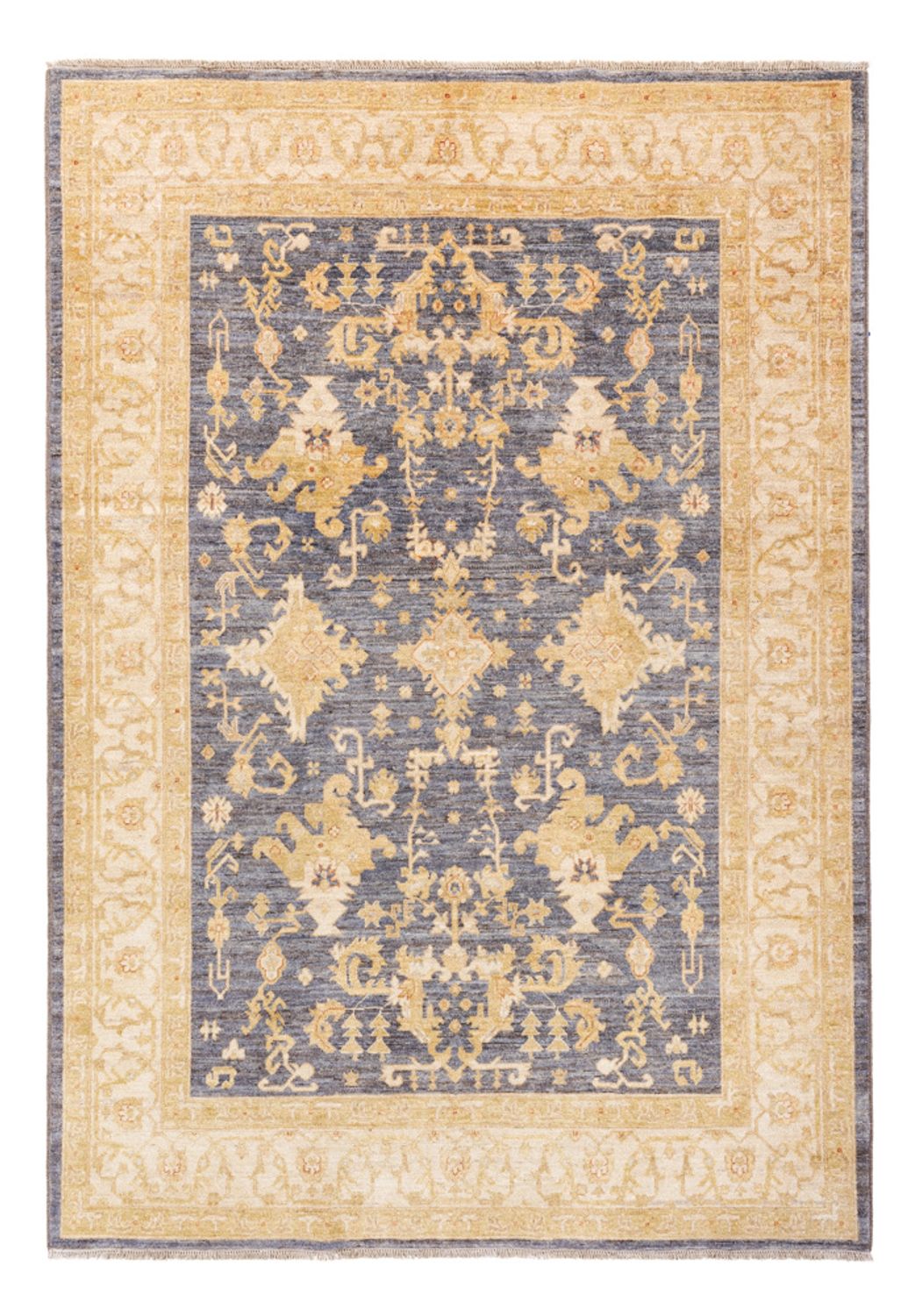 Tapis Ziegler - 247 x 173 cm - bleu de mer
