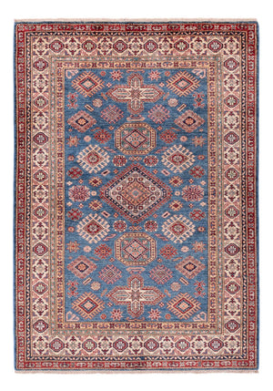 Tapis Ziegler - Kazak - 217 x 153 cm - bleu foncé