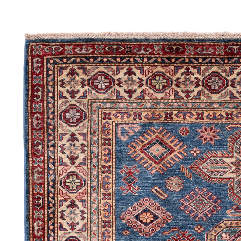 Tapis Ziegler - Kazak - 217 x 153 cm - bleu foncé