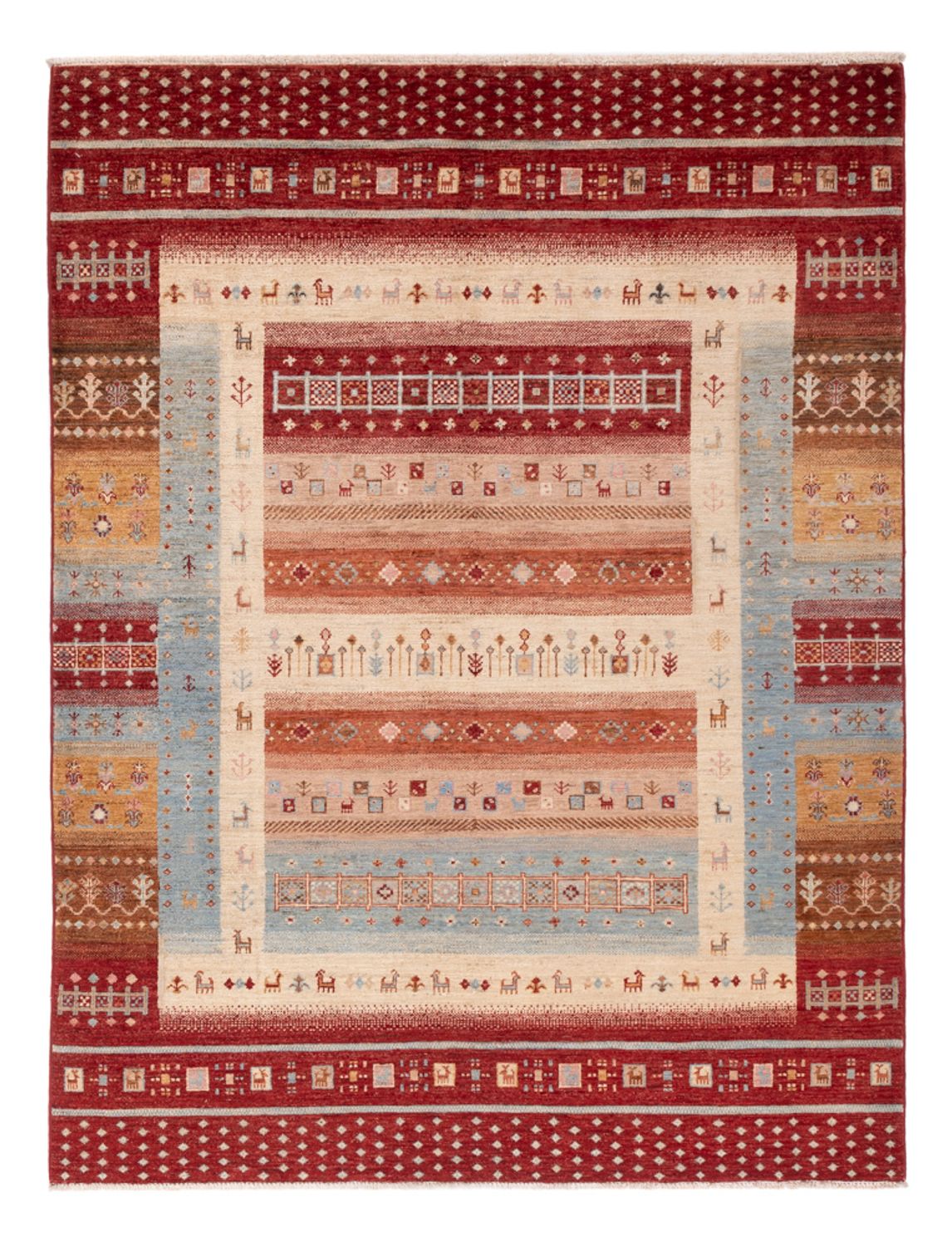 Tapis Ziegler - Ariana - 204 x 151 cm - multicolore