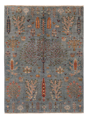 Tapis Ziegler - Ariana - 242 x 180 cm - bleu foncé