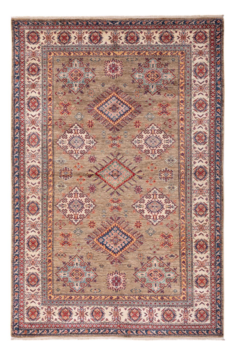 Tapis Ziegler - Kazak - 249 x 167 cm - beige foncé