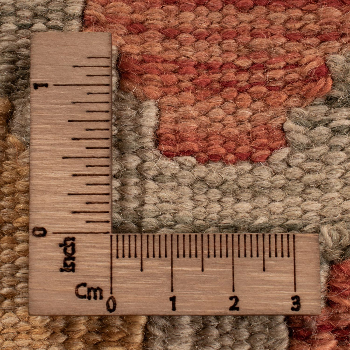 Tapis Kelim - Splash - 294 x 252 cm - multicolore