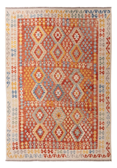 Kilim Maimana 207x292cm - Tapis en laine - multicolore