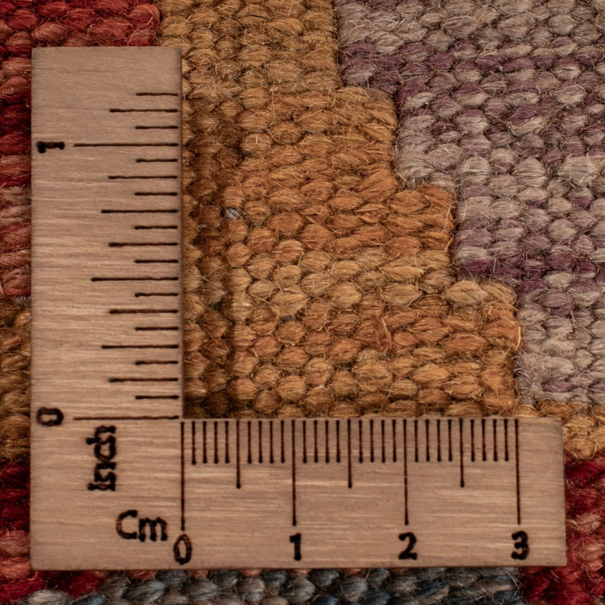 Tapis Kelim - Splash - 298 x 197 cm - multicolore