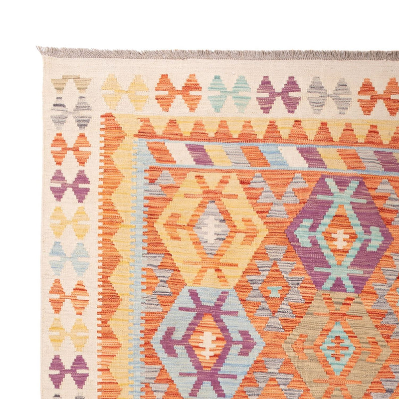 Tapis Kelim - Splash - 288 x 206 cm - multicolore