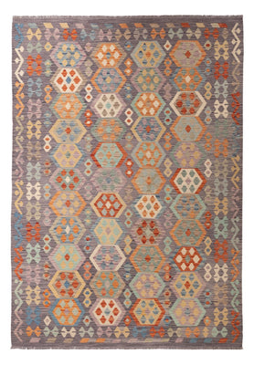 Tapis Kelim - Splash - 296 x 205 cm - multicolore