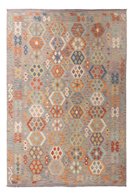 Tapis Kelim - Splash - 300 x 209 cm - multicolore