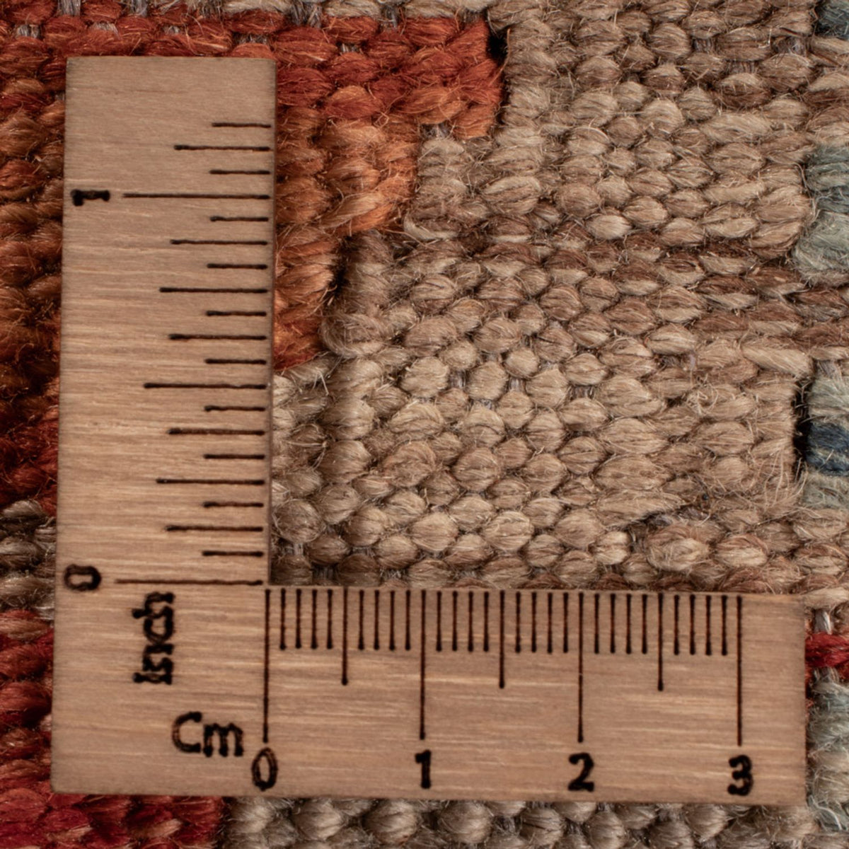 Tapis Kelim - Splash - 291 x 201 cm - multicolore