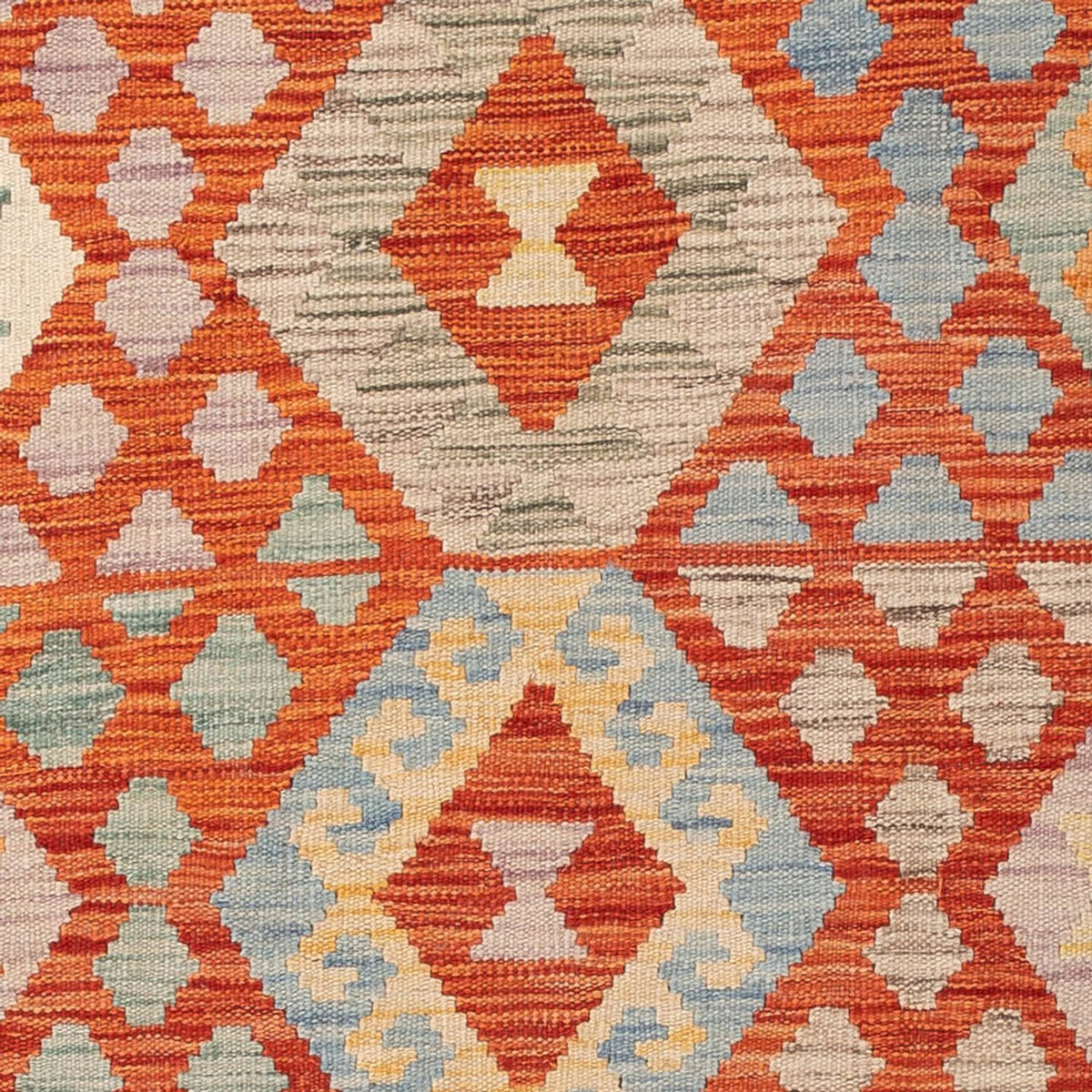 Tapis Kelim - Splash - 176 x 125 cm - multicolore