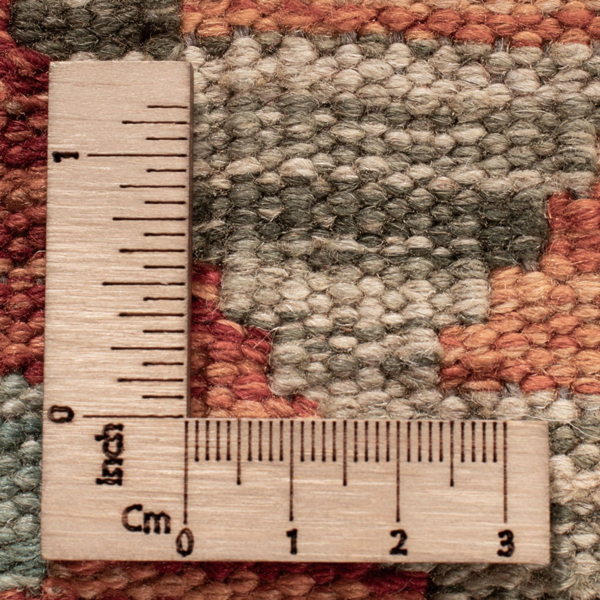 Tapis Kelim - Splash - 176 x 125 cm - multicolore