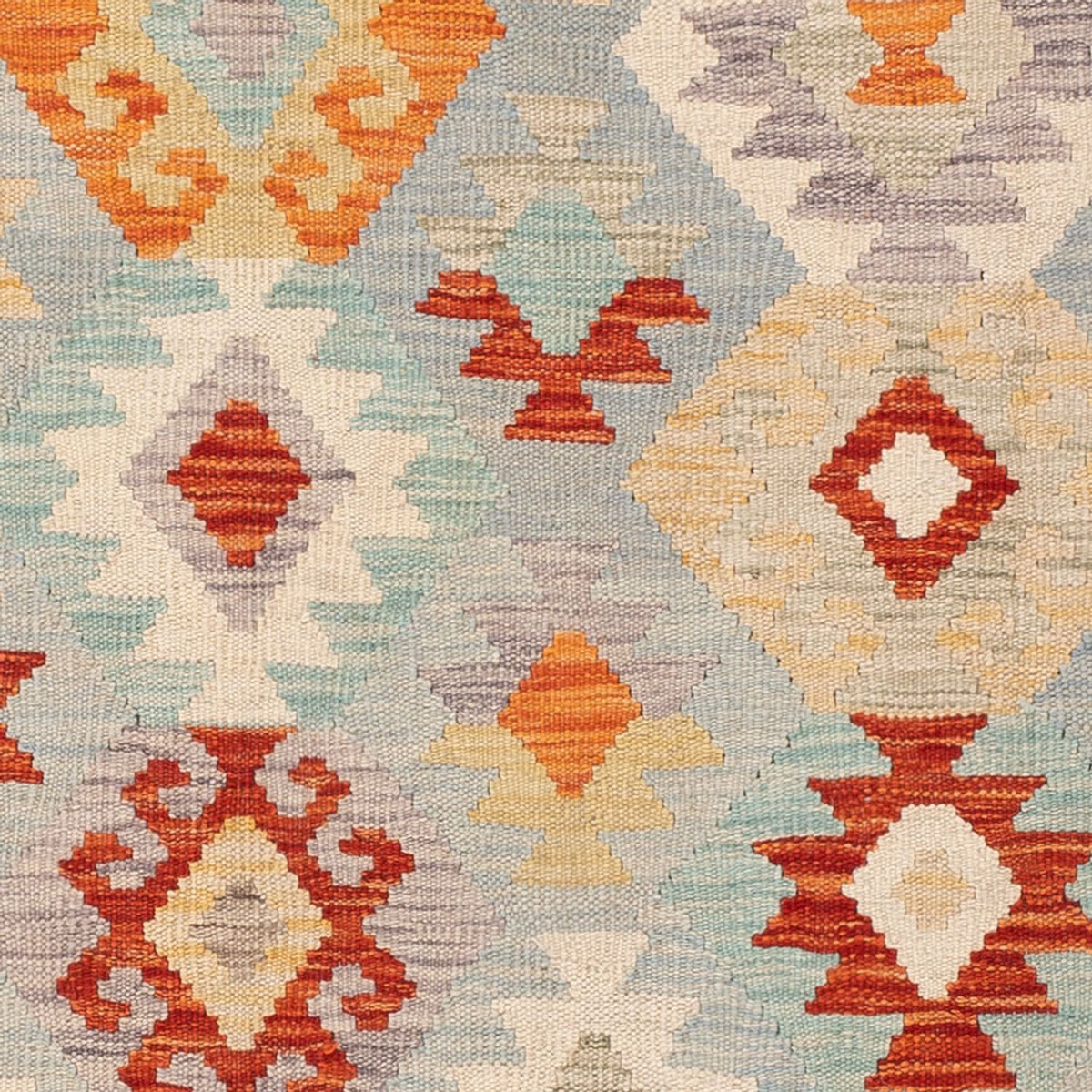 Tapis Kelim - Splash - 173 x 127 cm - multicolore