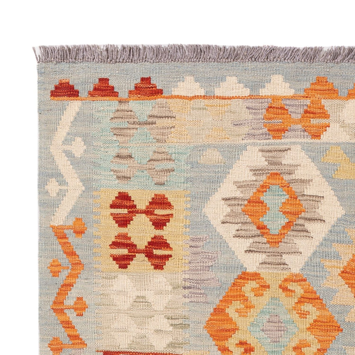 Tapis Kelim - Splash - 173 x 127 cm - multicolore