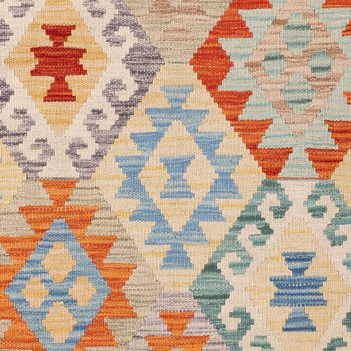 Tapis Kelim - Splash - 170 x 122 cm - multicolore