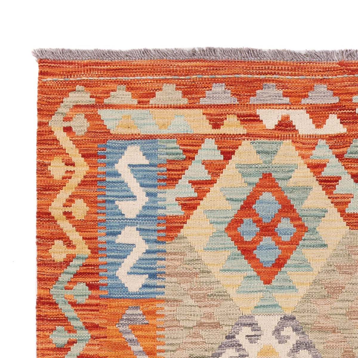 Tapis Kelim - Splash - 170 x 122 cm - multicolore