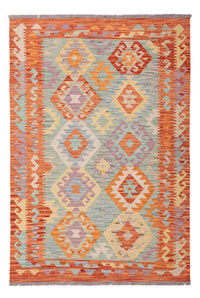 Tapis Kelim - Splash - 178 x 128 cm - multicolore
