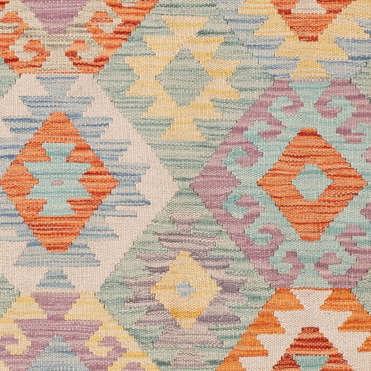 Tapis Kelim - Splash - 178 x 128 cm - multicolore