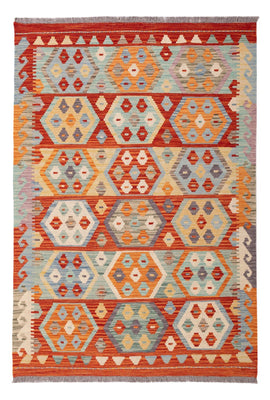 Tapis Kelim - Splash - 176 x 123 cm - multicolore