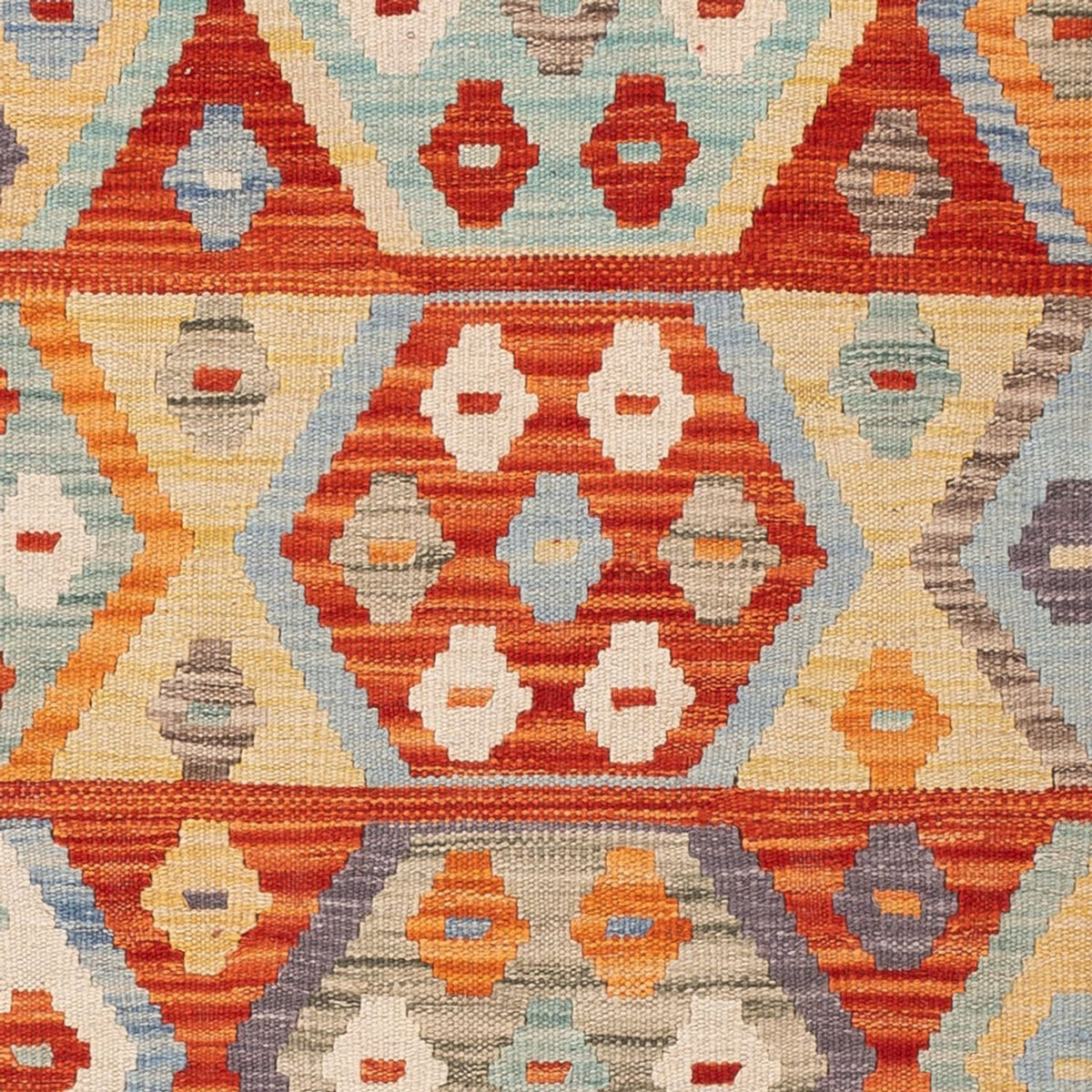 Tapis Kelim - Splash - 176 x 123 cm - multicolore