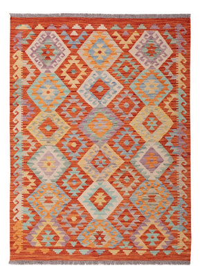 Tapis Kelim - Splash - 169 x 125 cm - multicolore