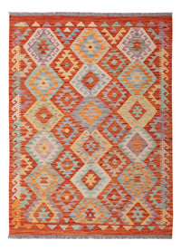 Tapis Kelim - Splash - 169 x 125 cm - multicolore