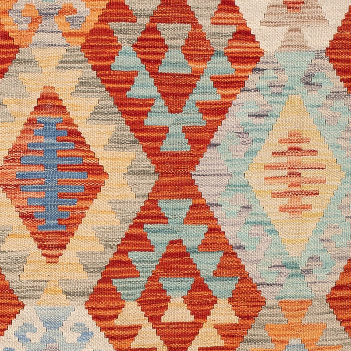 Tapis Kelim - Splash - 183 x 127 cm - multicolore