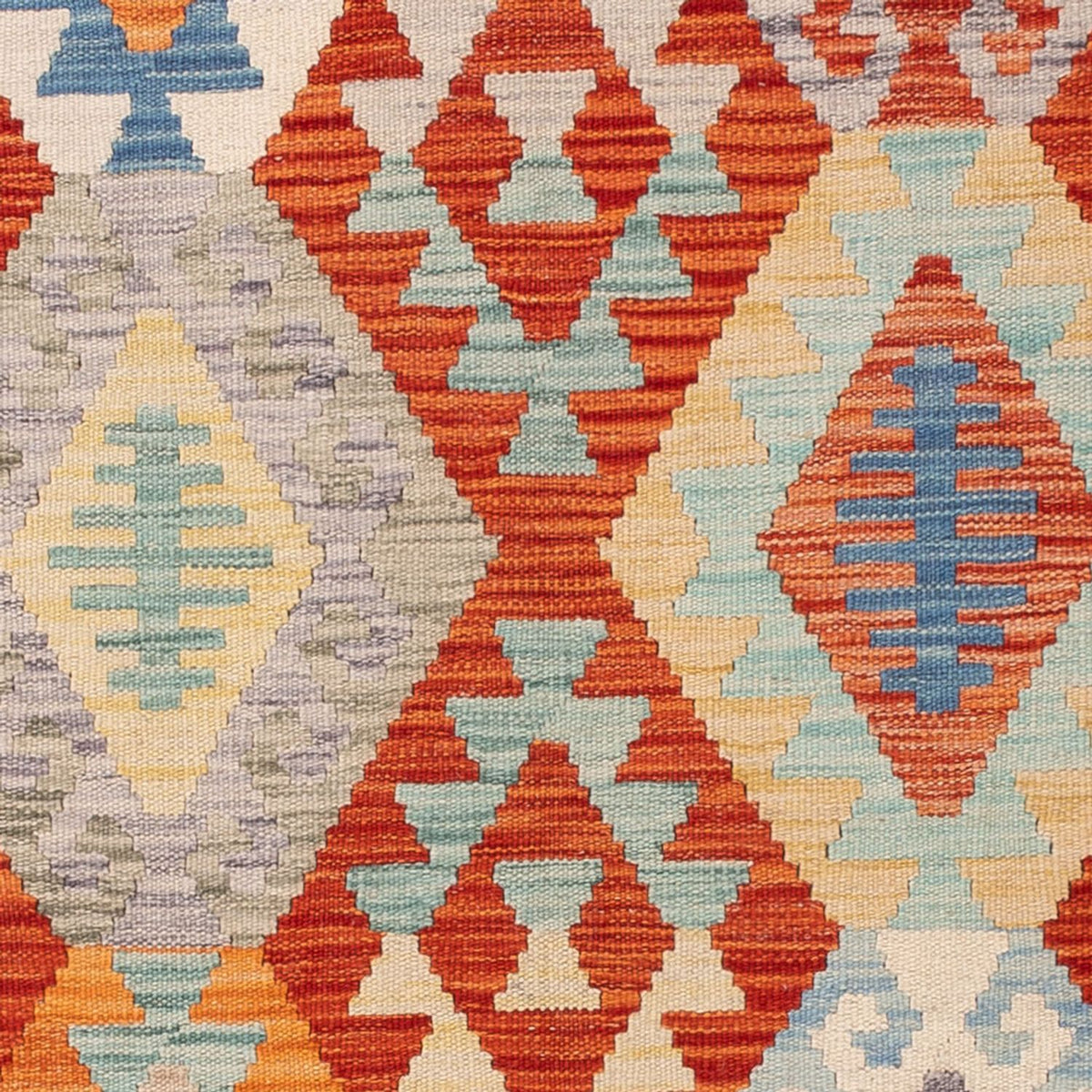 Tapis Kelim - Splash - 180 x 127 cm - multicolore