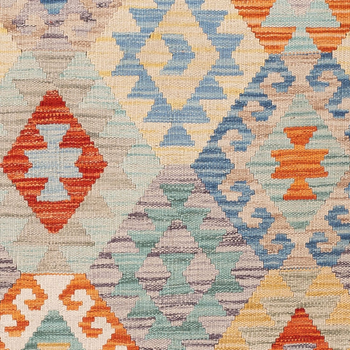 Tapis Kelim - Splash - 177 x 128 cm - multicolore