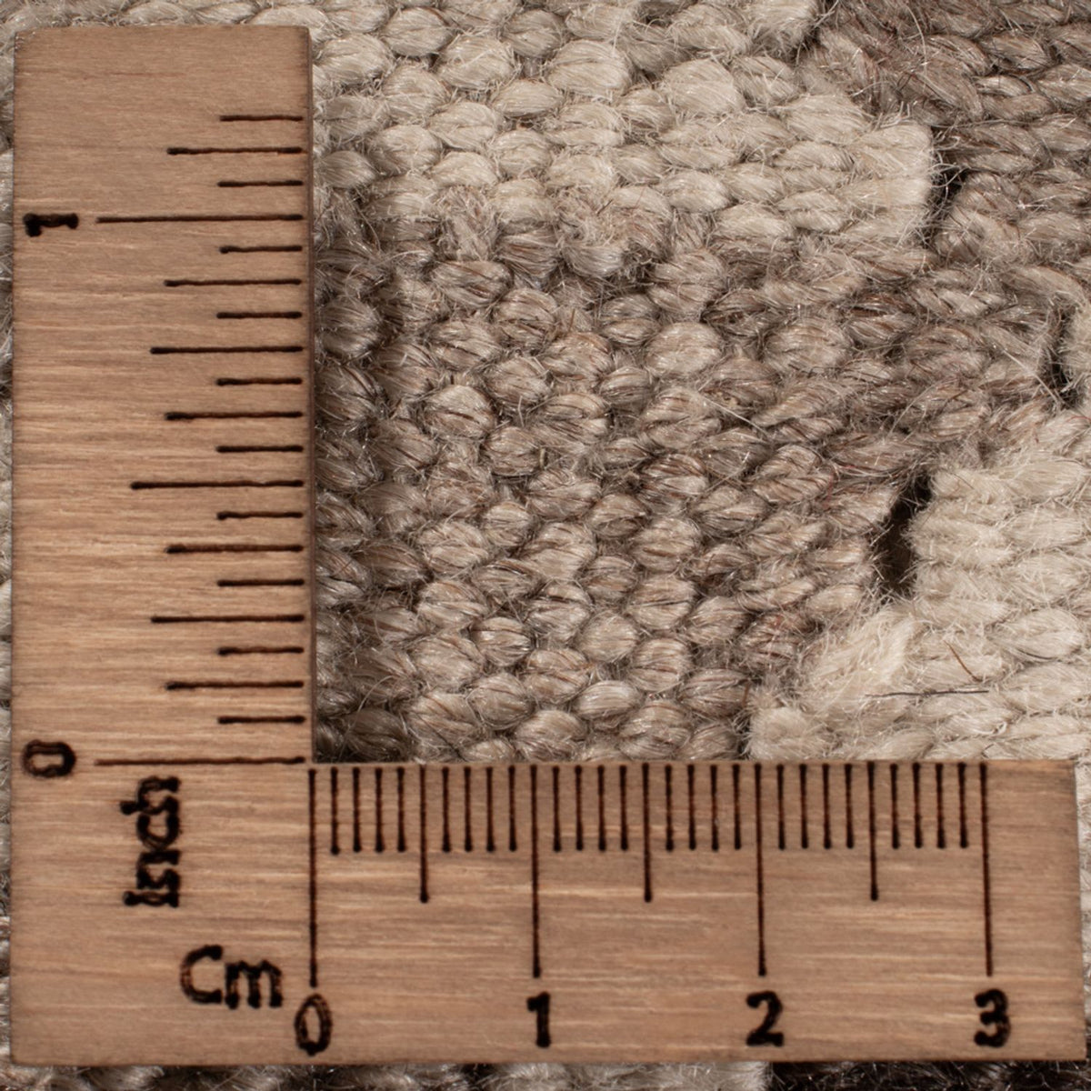 Tapis Kelim - Splash - 291 x 208 cm - gris clair