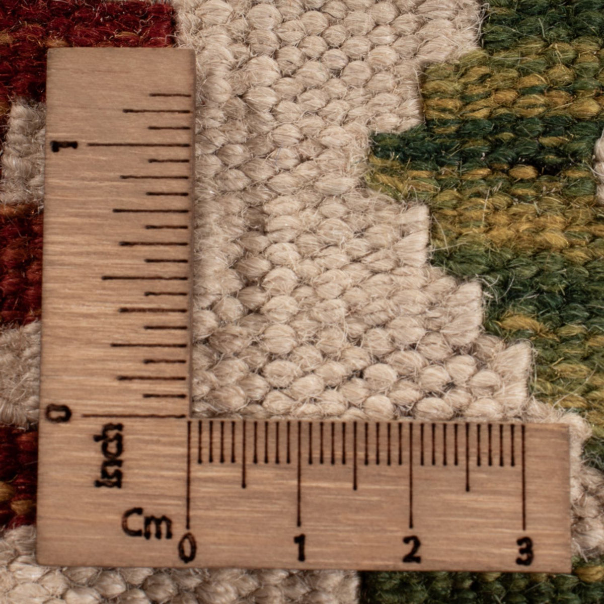 Tapis Kelim - Splash - 292 x 214 cm - multicolore