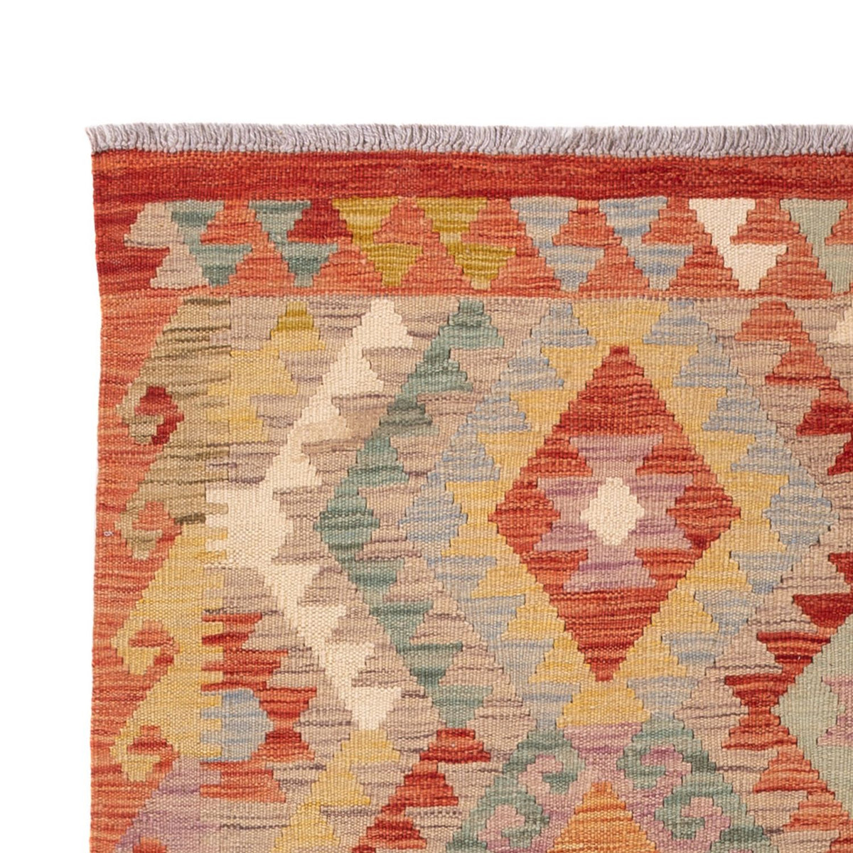 Tapis Kelim - Splash - 175 x 118 cm - multicolore