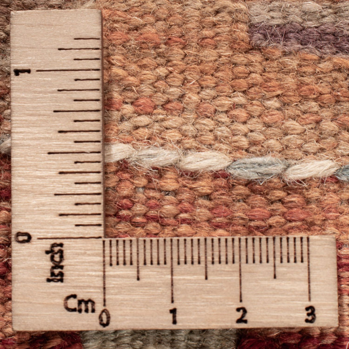 Tapis Kelim - Splash - 170 x 132 cm - multicolore