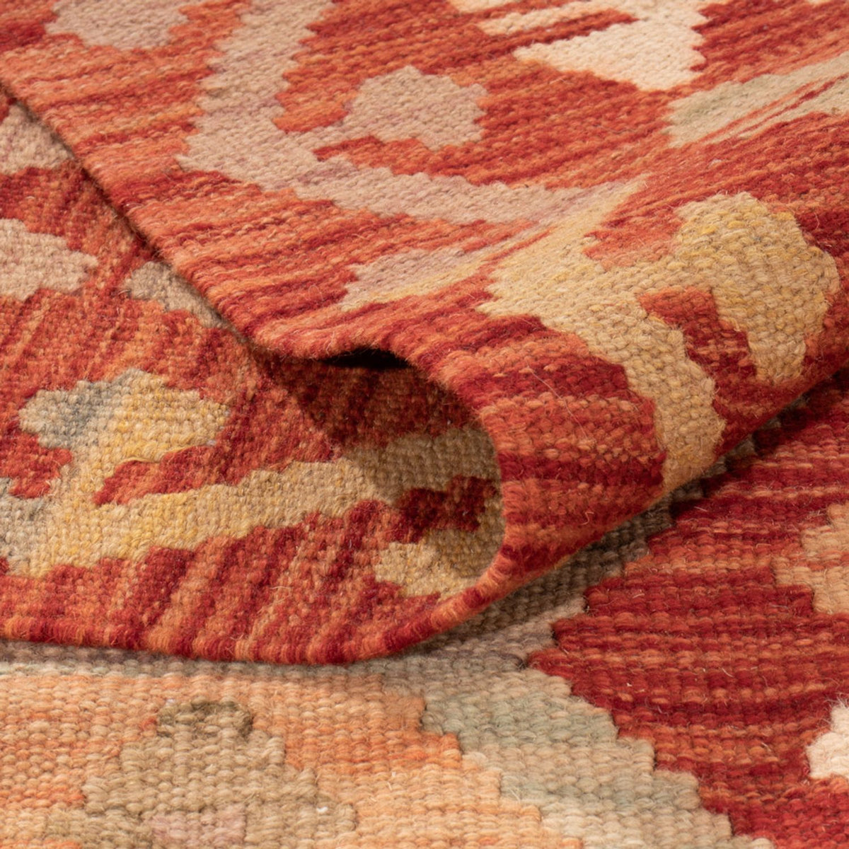 Tapis Kelim - Splash - 289 x 203 cm - multicolore