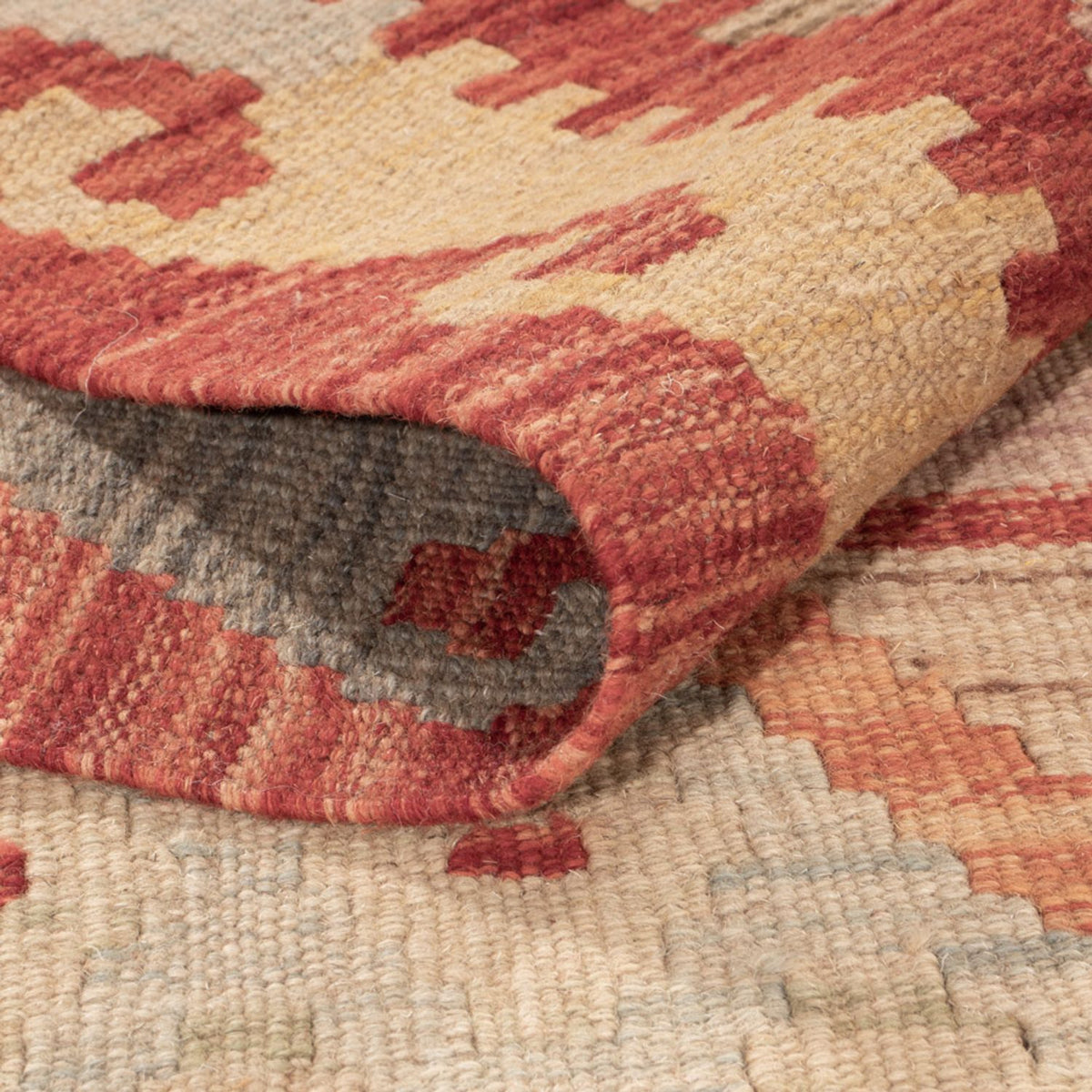 Tapis Kelim - Splash - 185 x 122 cm - multicolore