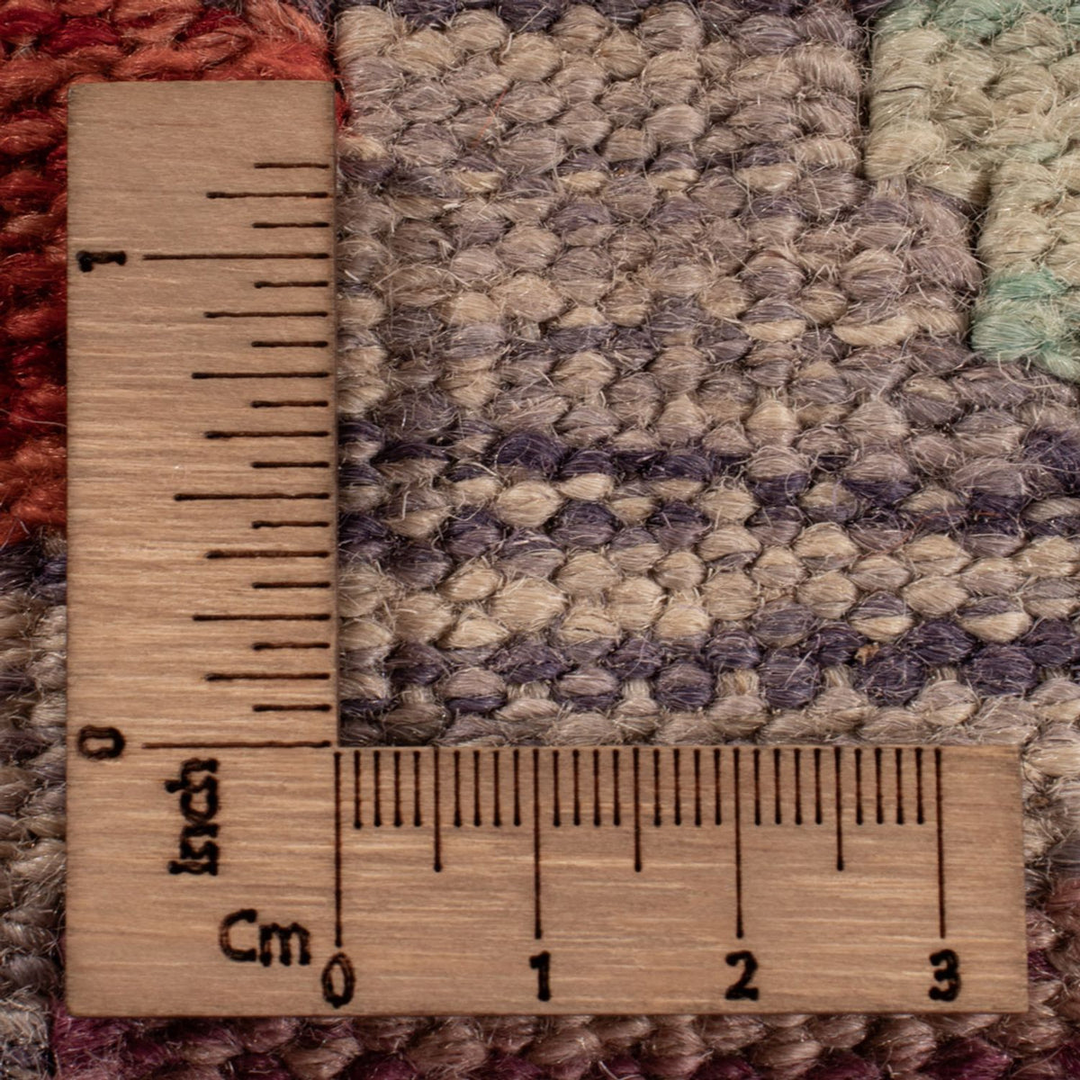 Tapis Kelim - Splash - 290 x 214 cm - multicolore