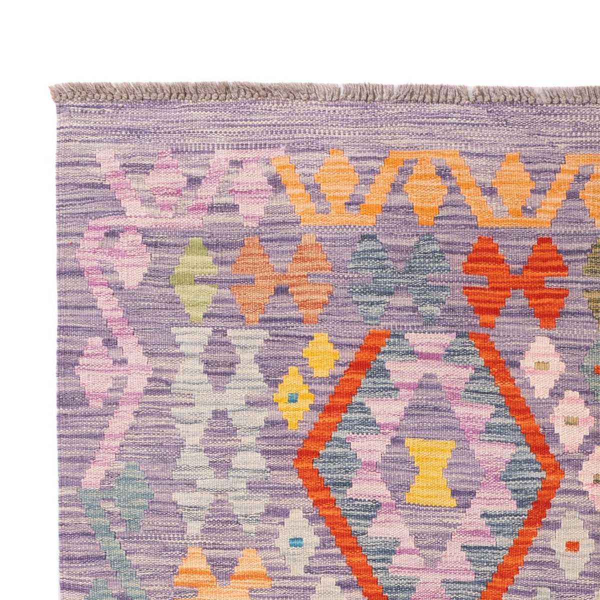 Tapis Kelim - Splash - 187 x 134 cm - multicolore