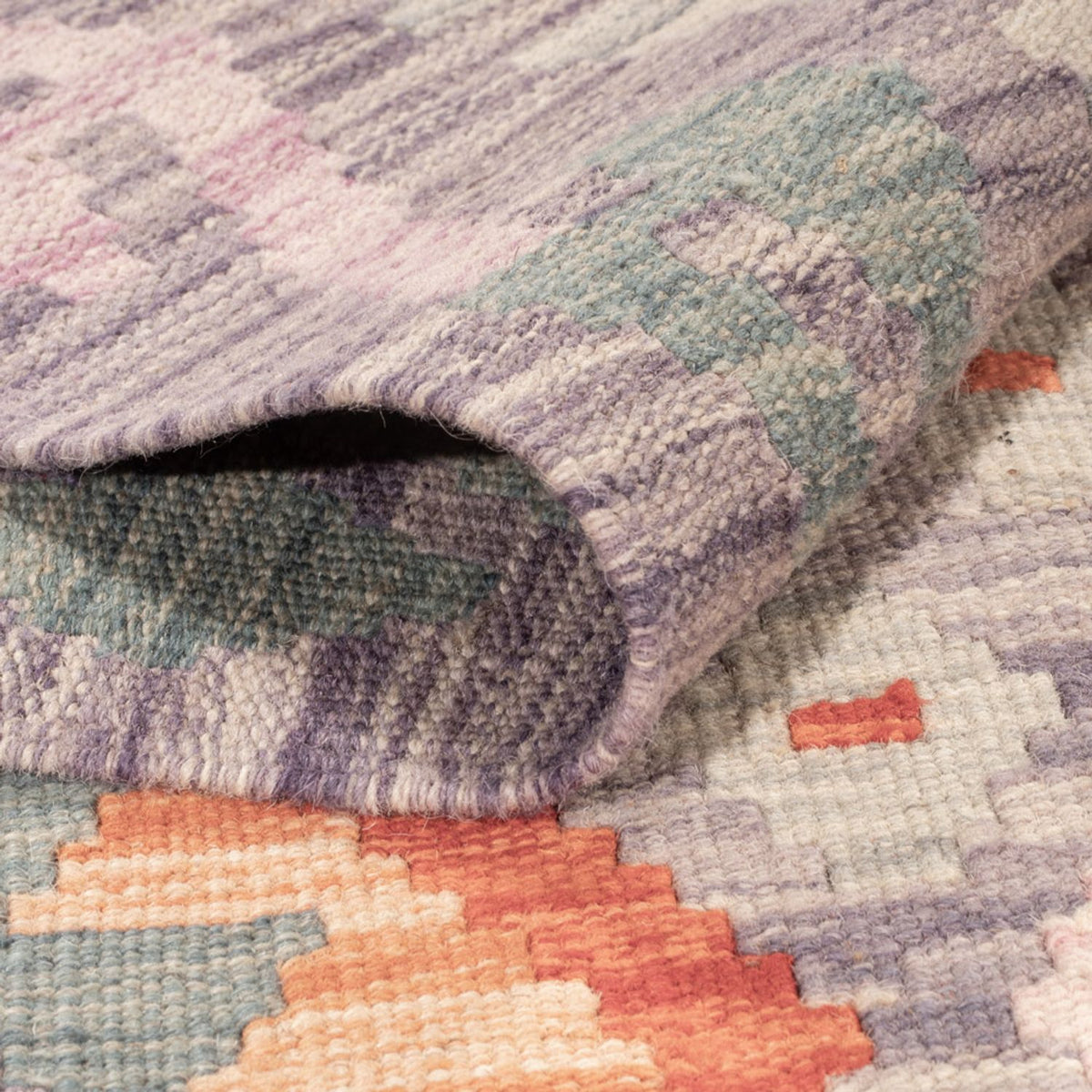 Tapis Kelim - Splash - 187 x 134 cm - multicolore