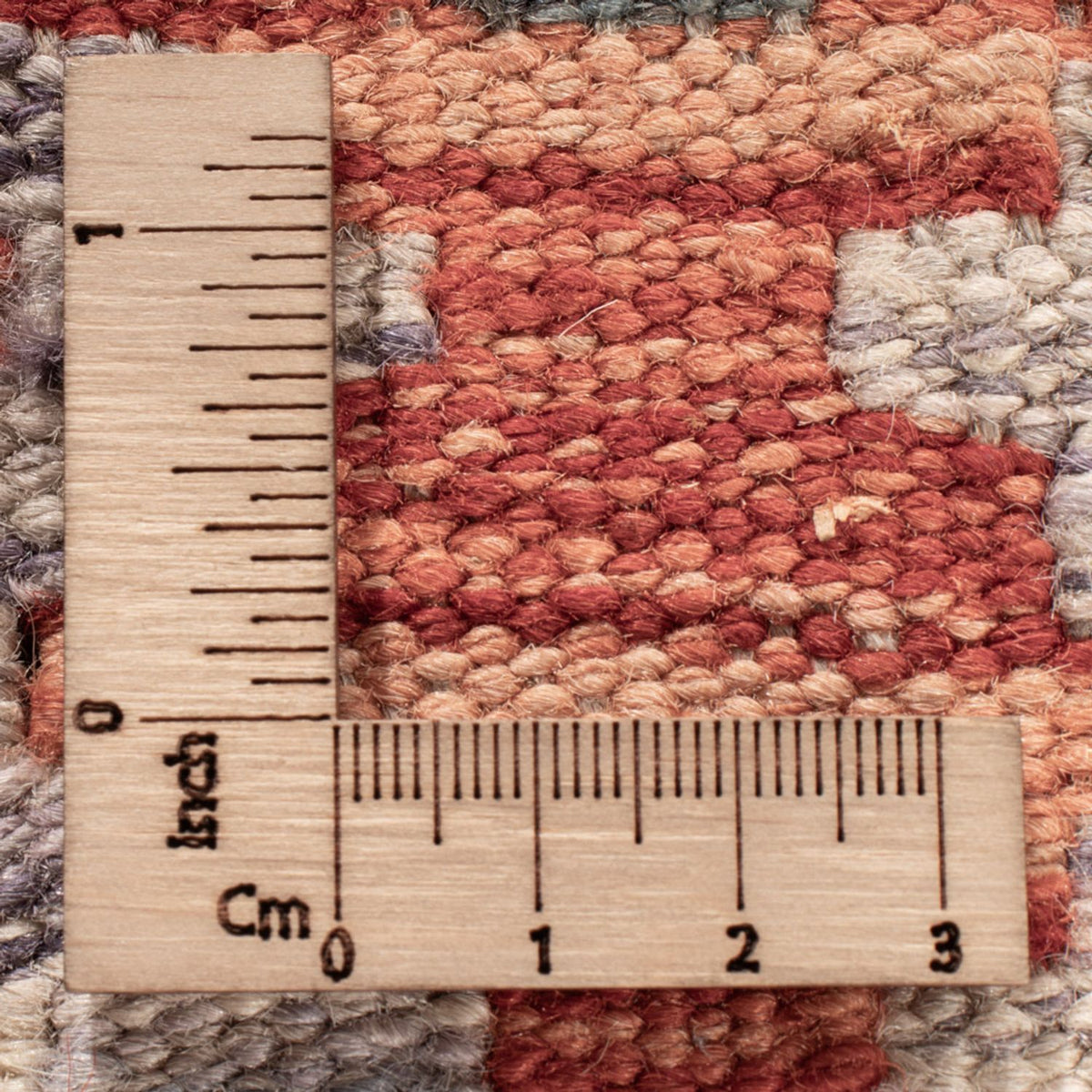 Tapis Kelim - Splash - 171 x 129 cm - multicolore