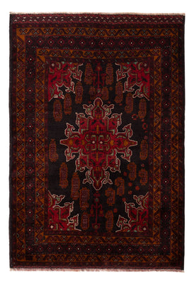 Tapis Belutsch - 181 x 126 cm - rouge foncé