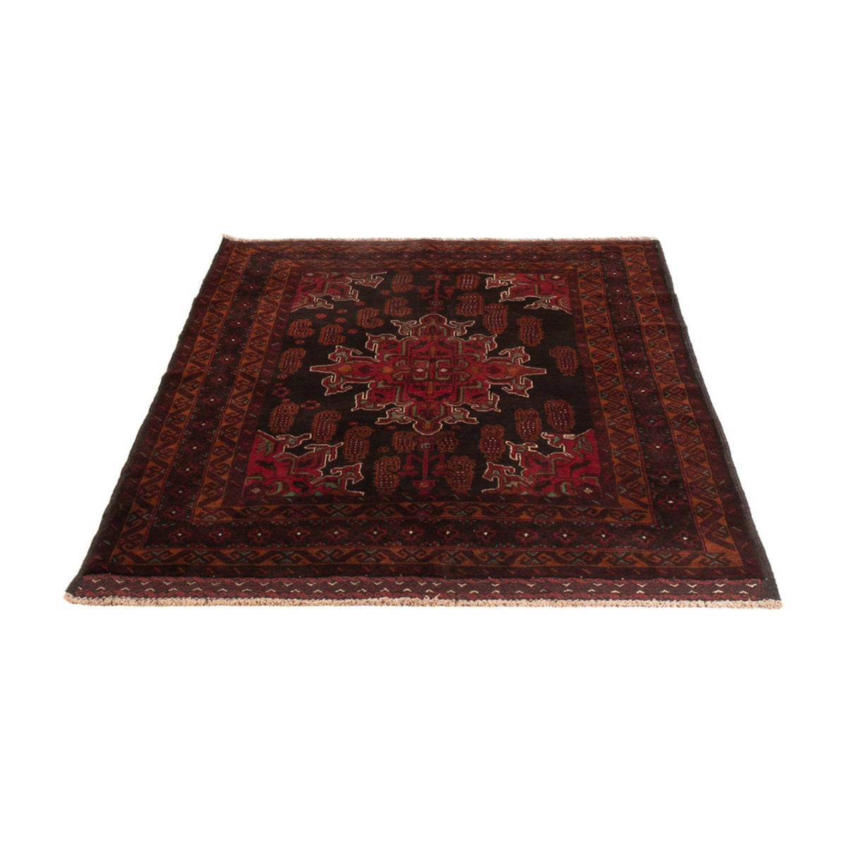 Tapis Belutsch - 181 x 126 cm - rouge foncé