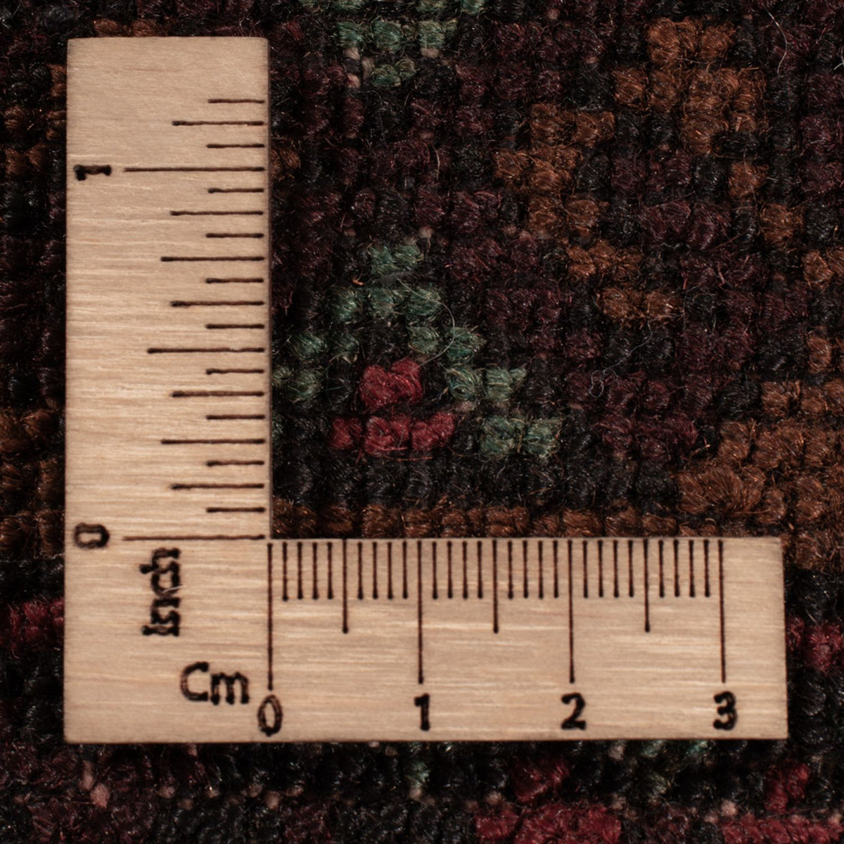 Tapis Belutsch - 181 x 126 cm - rouge foncé