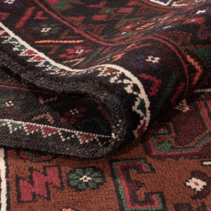 Tapis de couloir Tapis Belutsch - 222 x 103 cm - rouge foncé
