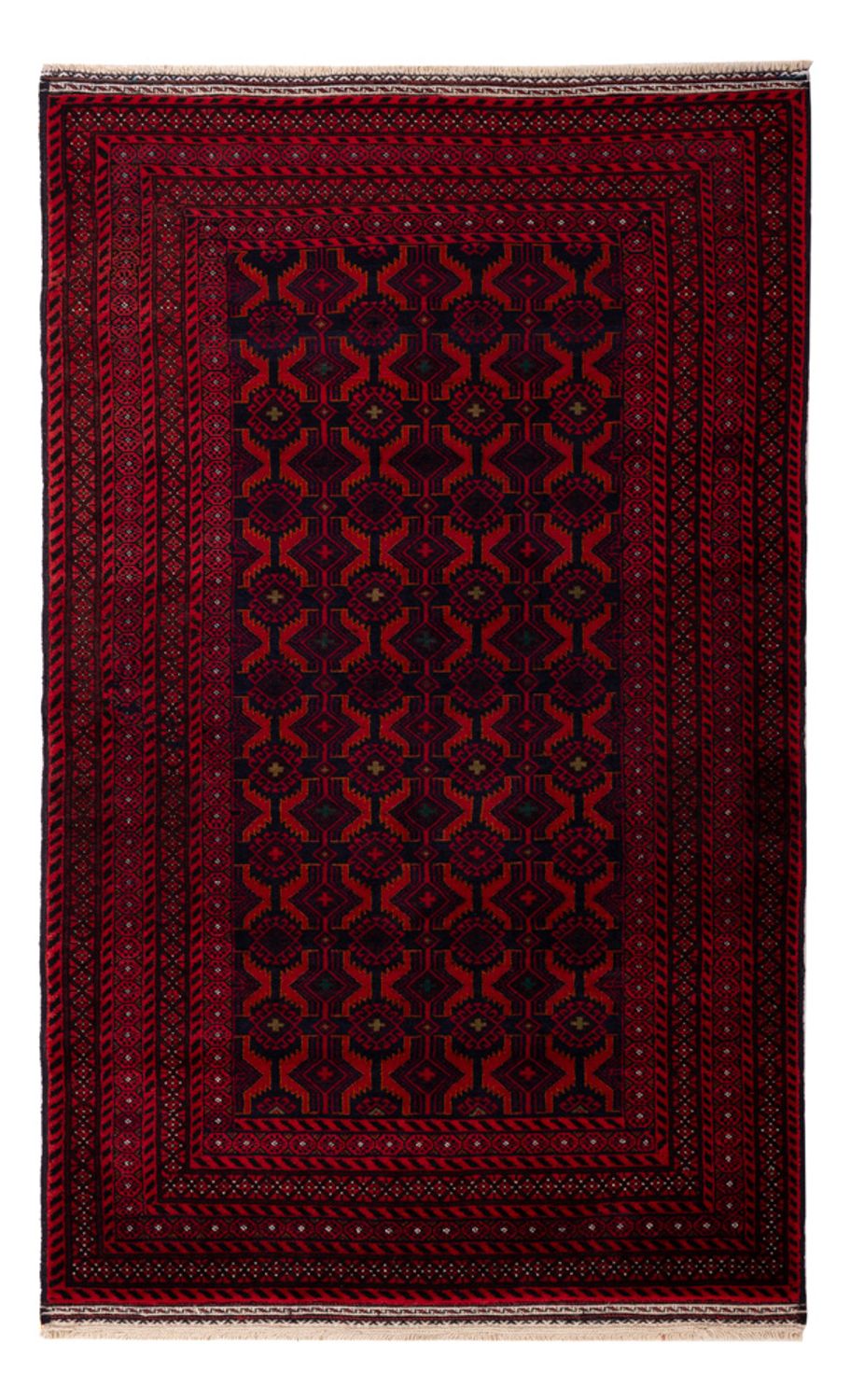 Tapis Belutsch - 180 x 107 cm - rouge foncé