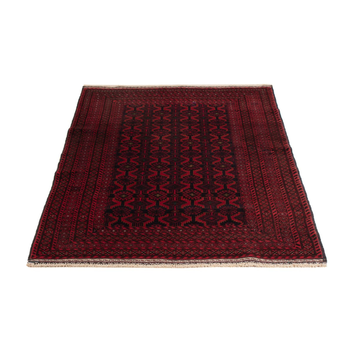 Tapis Belutsch - 180 x 107 cm - rouge foncé