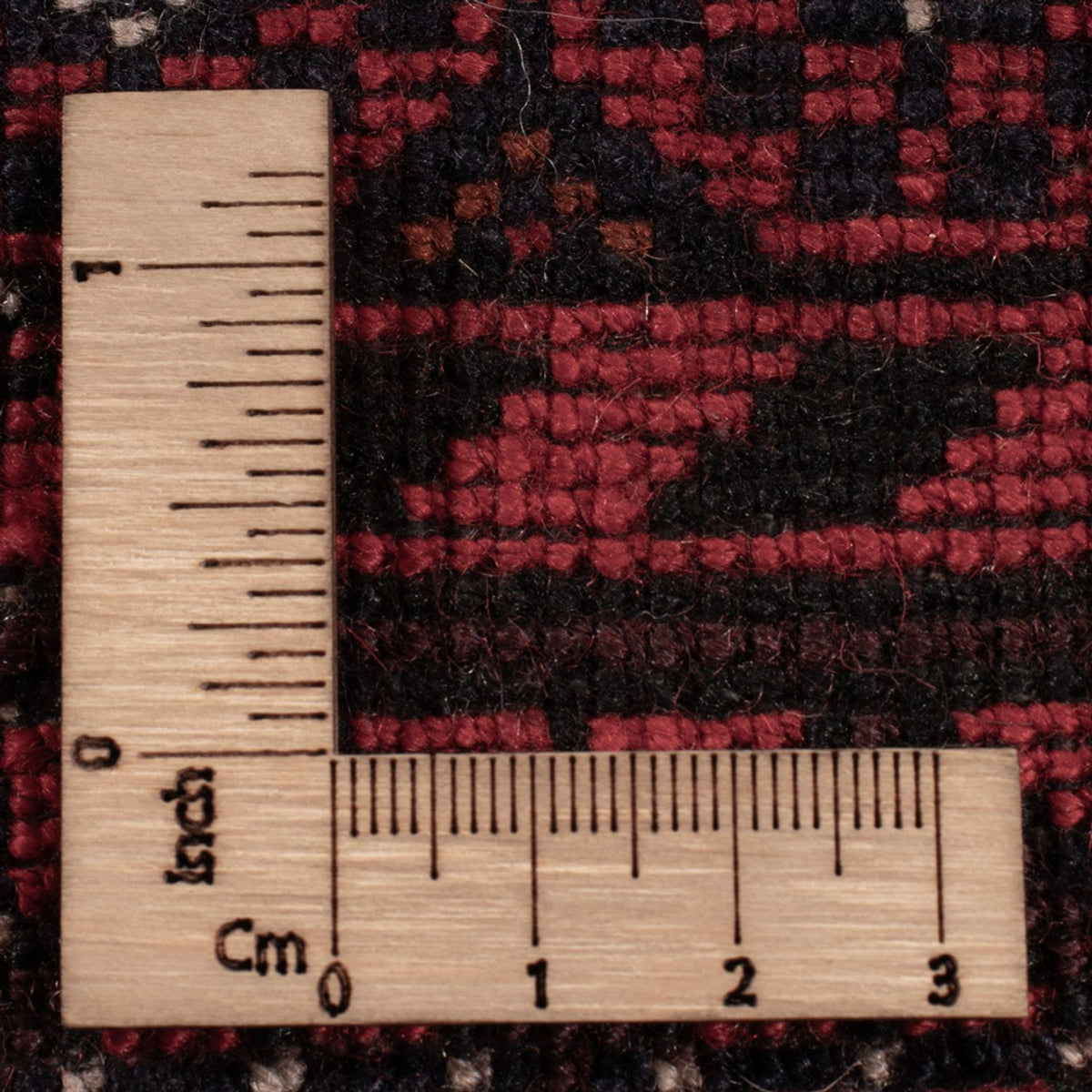 Tapis Belutsch - 180 x 107 cm - rouge foncé