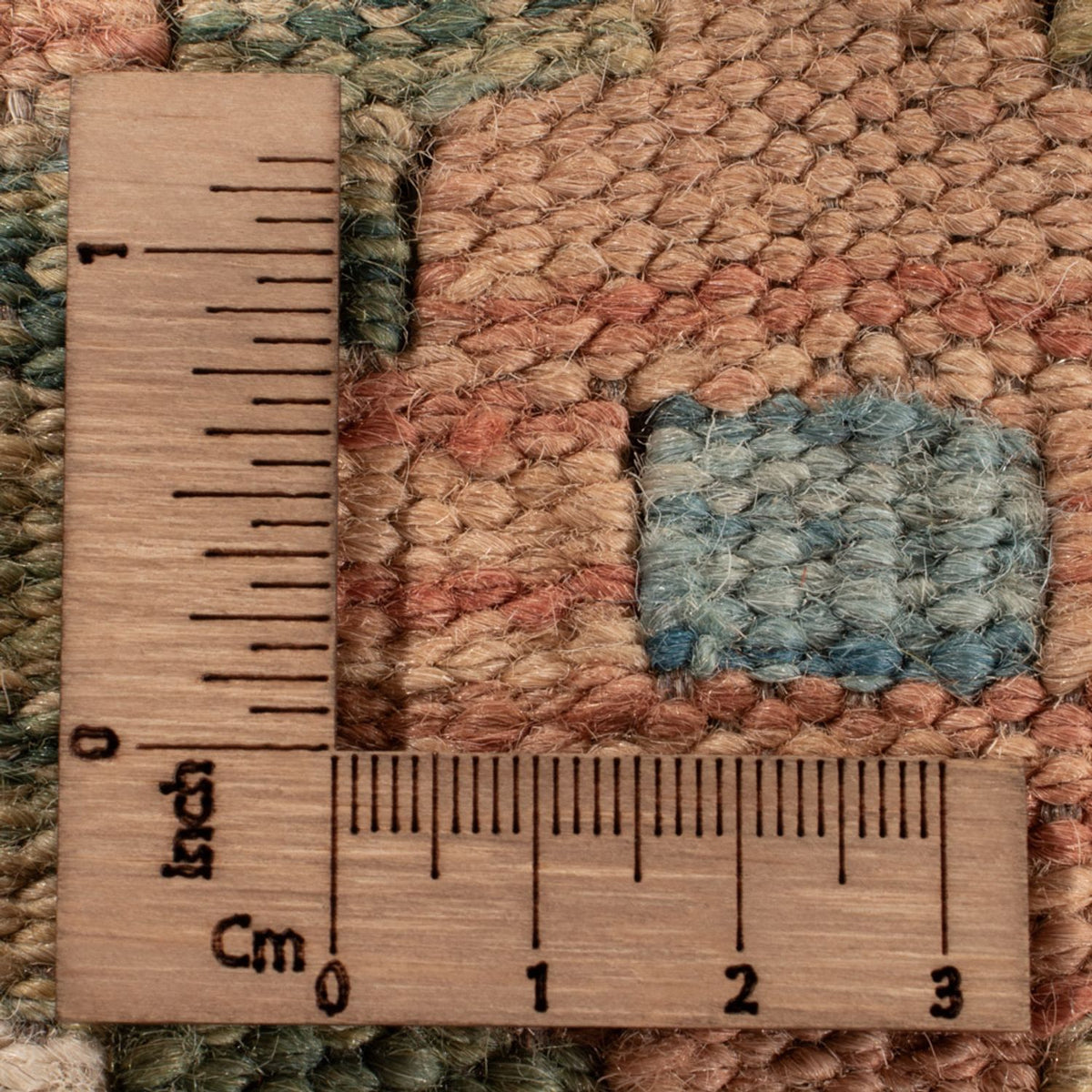 Tapis Kelim - Splash - 299 x 206 cm - multicolore