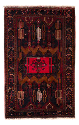Tapis Belutsch - 195 x 119 cm - multicolore