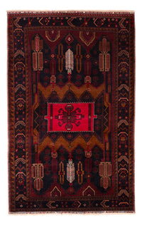 Tapis Belutsch - 195 x 119 cm - multicolore
