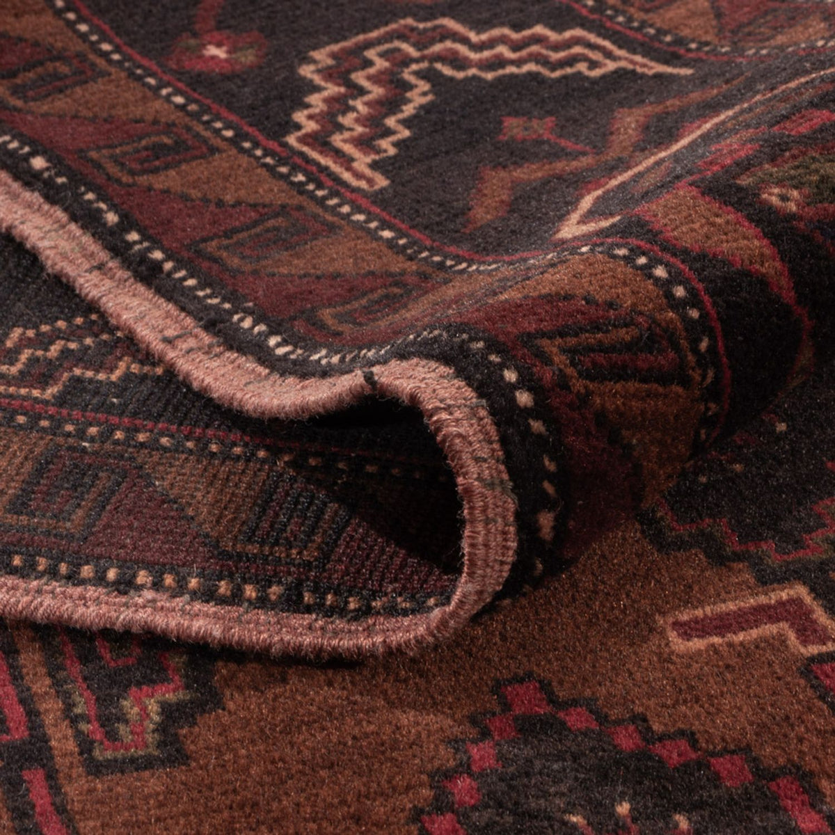 Tapis Belutsch - 195 x 119 cm - multicolore