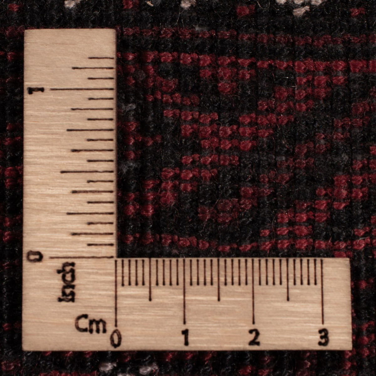 Tapis Belutsch - 190 x 111 cm - rouge foncé